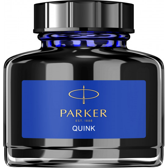 Флакон с синими чернилами для перьевых ручек Parker, Bottle Quink Z13