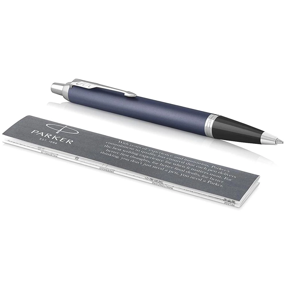 Шариковая ручка Parker IM Core K321, Matte Blue CT