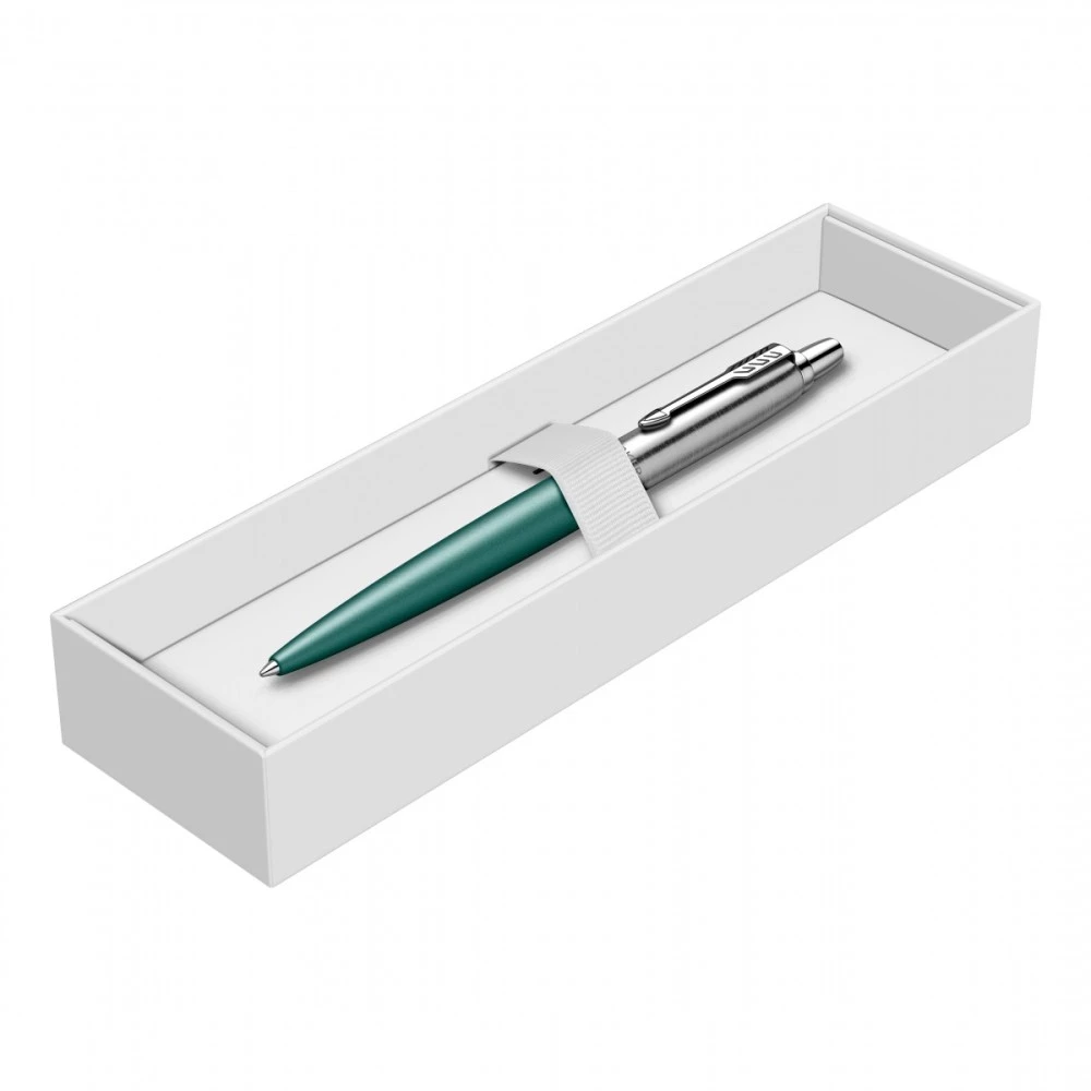 Подарочный набор: Ручка шариковая Parker Jotter XL K69 Greenwich, Matte Green CT + Ежедневник Green GS
