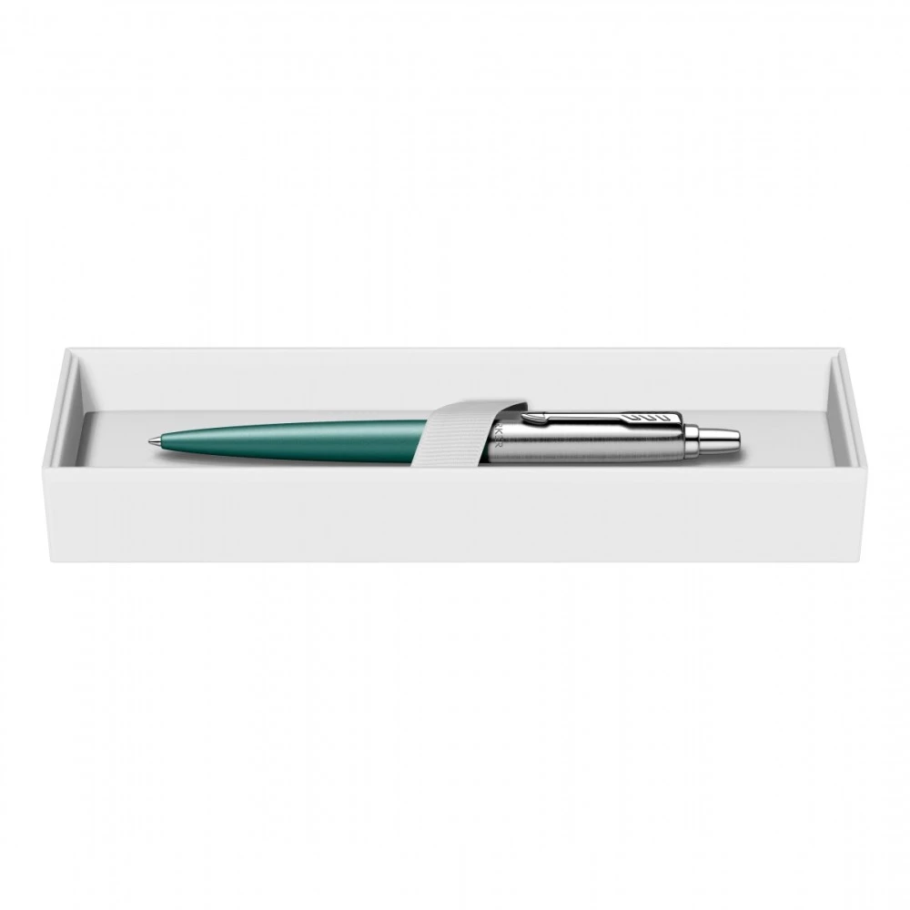 Подарочный набор: Ручка шариковая Parker Jotter XL K69 Greenwich, Matte Green CT + Ежедневник Green GS